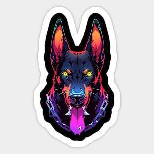 doberman Sticker